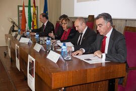 Inauguración de las IX Jornadas Andaluzas de Enseñanza de Economía. Facultad de Ciencias Económicas y Empresariales. Febrero de 2016