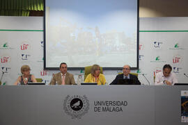 Presentación del Campeonato Europeo de Volley Playa. Rectorado. Julio de 2011
