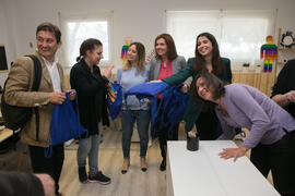 Inauguración de la Oficina de Atención al Estudiante de la Universidad de Málaga. Aulario Rosa de Gálvez. Abril de 2018