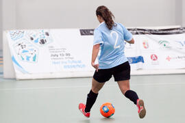 Partido China contra Uruguay. 14º Campeonato del Mundo Universitario de Fútbol Sala 2014 (FUTSAL). Antequera. Julio de 2014