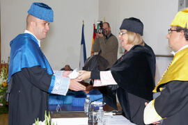 Investidura de nuevos doctores por la Universidad de Málaga. Paraninfo. Febrero de 2012
