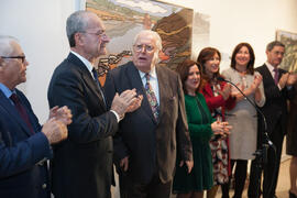 Inauguración de la exposición "Paisajes Andaluces", de Eugenio Chicano. Museo del Patrimonio Municipal. Diciembre de 2016