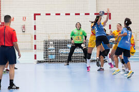 Partido España - India. Categoría femenina. Campeonato del Mundo Universitario de Balonmano. Antequera. Junio de 2016