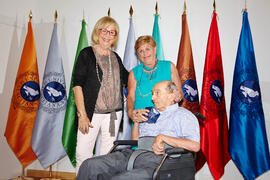 Homenaje al personal que cumple 25 años al servicio de la Universidad de Málaga y al personal jubilado. Paraninfo. Julio de 2013