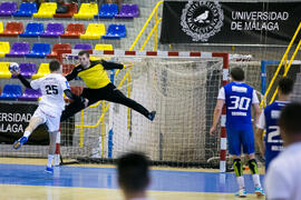 Partido Universidad de Suceava - Universidad de Duisburg-Essen. Categoría masculina. Campeonato Europeo Universitario de Balonmano. Antequera. Julio de 2017