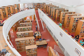 Biblioteca de Derecho "Alejandro Rodríguez Carrión". Campus de Teatinos. Octubre de 2012