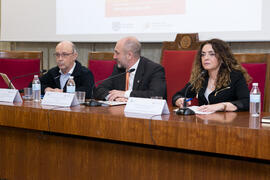 Conferencia de Cristóbal Montoro. XII Jornadas Andaluzas de Enseñanza de Economía. Facultad de Ciencias Económicas y Empresariales. Febrero de 2019