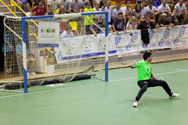 Partido Rusia contra Brasil. 14º Campeonato del Mundo Universitario de Fútbol Sala 2014 (FUTSAL). Antequera. Julio de 2014