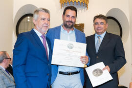 Entrega de Título de Socio. 230º Aniversario de la Sociedad Económica Amigos del País. Plaza de la Constitución. Septiembre de 2019