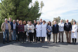Foto de grupo. Personal del Departamento de Farmacología. Facultad de Medicina. Noviembre de 2015