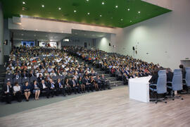 Homenaje en recuerdo del profesor José María Troya. Salón de Actos de la Escuela Técnica Superior de Ingeniería Informática. Octubre de 2016