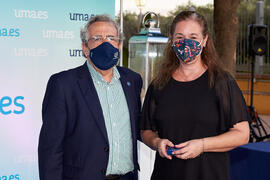 Homenaje al personal jubilado o que cumple 25 años de servicio en la Universidad de Málaga. Jardín Botánico. Septiembre de 2021