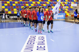 Ceremonia de apertura del Campeonato del Mundo Universitario de Balonmano. Antequera. Junio de 2016