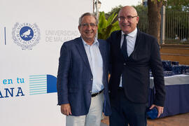 Homenaje al personal jubilado o que cumple 25 años de servicio en la Universidad de Málaga. Jardín Botánico. Junio de 2022
