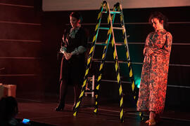 Actuación en la gala de clausura de la 31ª edición de Fancine de la Universidad de Málaga. Cine Albéniz. Noviembre de 2021