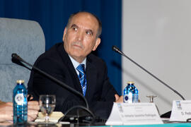 Pedro Montiel Gámez. Acto inaugural del 4º Congreso Internacional de Actividad Físico-Deportiva para Mayores. Escuela Técnica Superior de Ingeniería Informática y Telecomunicaciones. Marzo de 2011