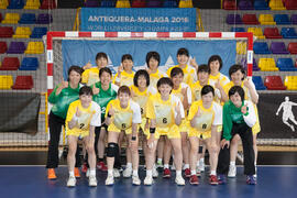 Selección japonesa. Categoría femenina. Campeonato del Mundo Universitario de Balonmano. Antequera. Junio de 2016