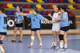 Partido Uruguay - República Checa. Categoría femenina. Campeonato del Mundo Universitario de Balonmano. Antequera. Junio de 2016