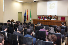 Inauguración del VII Reto Gestalentum 20x10. Facultad de Ciencias Económicas y Empresariales. Marzo 2016