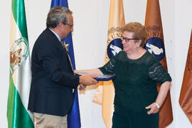 Homenaje al personal jubilado de la Universidad de Málaga. Paraninfo. Junio 2016