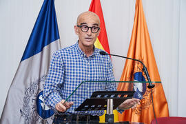 José Juan Benítez Rochel. Presentación del Retrato de Honor de D. Eugenio José Luque Domínguez. Facultad de Ciencias Económicas y Empresariales. Junio de 2025