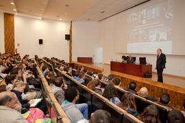 Conferencia de José María Gay de Liébana. Facultad de Ciencias Económicas y Empresariales. Diciembre 2014