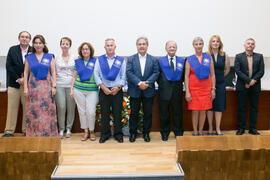 Graduación del curso del Aula de Mayores de la Universidad de Málaga. Paraninfo. Junio de 2017