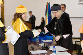 Investidura de nuevos doctores por la Universidad de Málaga. Paraninfo. Enero de 2011