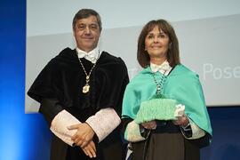 Toma de posesión de Rosario Gutiérrez Pérez como nueva Vicerrectora de Cultura de la Universidad de Málaga. Paraninfo. Marzo de 2024