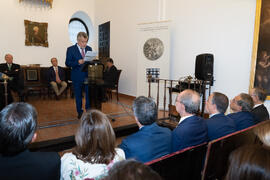 Intervención de José María Ruiz Povedano. 230º Aniversario de la Sociedad Económica Amigos del País. Plaza de la Constitución. Septiembre de 2019