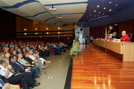 Intervención de José Carlos Gómez Villamandos. Entrega de la Medalla de Oro de la Universidad de Córdoba a la Universidad de Málaga. Córdoba. Junio de 2022