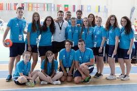 Voluntarios. 14º Campeonato del Mundo Universitario de Fútbol Sala 2014 (FUTSAL). Antequera. Julio de 2014