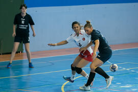 Partido Universidad de Primorska - Universidad de Aksaray. Categoría femenina. Campeonato Europeo Universitario de Balonmano. Antequera. Julio de 2017