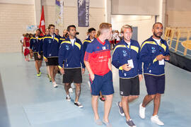 Ceremonia de apertura del IX Campeonato de Europa Universitario de Fútbol Sala. Antequera. Julio de 2013