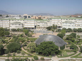 Facultad de Ciencias y Jardín Botánico. Campus de Teatinos. Junio de 2007