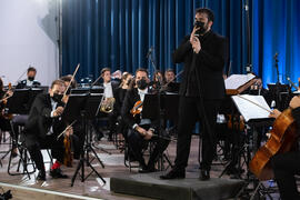 Concierto de Bandas Sonoras de la 30 edición de Fancine de la Universidad de Málaga. Auditorio de la Escuela Técnica de Ingeniería de Telecomunicaciones e Informática. Noviembre de 2020