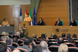 Investidura como Doctor "Honoris Causa" de Manuel Molina Lozano por la Facultad de Turismo de la Universidad de Málaga. Rectorado. Abril 2016