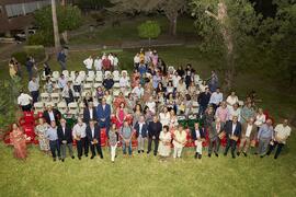 Foto de grupo. Homenaje al personal jubilado de la Facultad de Ciencias Económicas y Empresariales. Campus de El Ejido. Septiembre de 2022