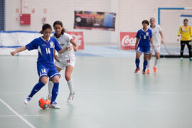 Partido Costa Rica contra China Taipéi. 14º Campeonato del Mundo Universitario de Fútbol Sala 2014 (FUTSAL). Antequera. Julio de 2014