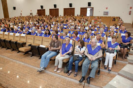 Clausura de la XIX edición del Curso Aula de Mayores de la Universidad de Málaga. Paraninfo. Junio de 2014