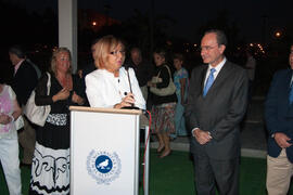 Inauguración del alumbrado del Campus de Teatinos. Málaga. Junio de 2013