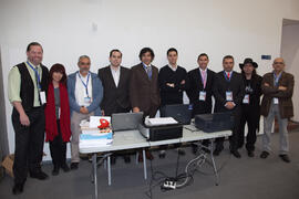 Personal de organización. 4º Congreso Internacional de Actividad Físico-Deportiva para Mayores. Escuela Técnica Superior de Ingeniería Informática y Telecomunicaciones. Marzo de 2011