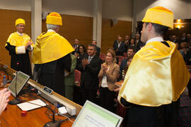 Investidura como Doctor "Honoris Causa" de Edmund Neugebauer por la Facultad de Medicina de la Universidad de Málaga. Edificio del Rectorado. Noviembre de 2016