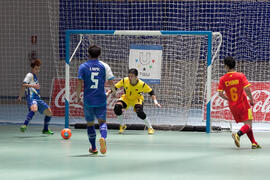 Partido China contra Tailandia. 14º Campeonato del Mundo Universitario de Fútbol Sala 2014 (FUTSAL). Antequera. Julio de 2014