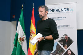 Conferencia de Joan Plaza ‘Patologías del liderazgo’. Seminario "Emprende 21. Territorio y Emprendimiento". Paraninfo. Noviembre de 2018