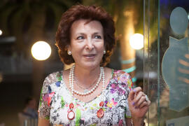 Retrato. Cena Homenaje a profesores y PAS jubilados de la Facultad de Económicas. Restaurante El Palmeral. Septiembre de 2015