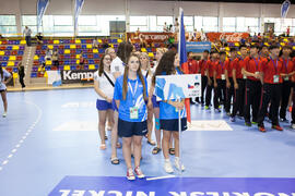 Ceremonia de apertura del Campeonato del Mundo Universitario de Balonmano. Antequera. Junio de 2016
