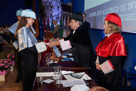 Investidura de nuevos doctores por la Universidad de Málaga. Paraninfo. Junio de 2022