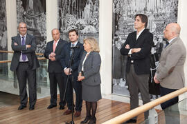 Inauguración de la exposición "Semana Santa, 1972. UMA 40 años compartiendo futuro". Rectorado. Marzo de 2013