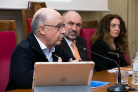 Conferencia de Cristóbal Montoro. XII Jornadas Andaluzas de Enseñanza de Economía. Facultad de Ciencias Económicas y Empresariales. Febrero de 2019